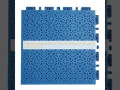 인터로킹 농구 코트 타일 340x340mm 폴리프로필렌 스포츠 바닥재