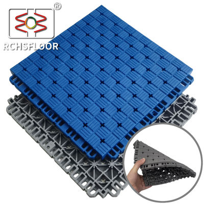 열탄화 유 elastomer 모듈 스포츠 타일 410g 농구 코트 바닥 뒷마당