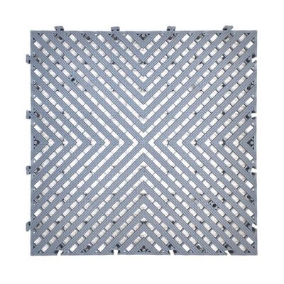 PVC 밸런트 된 차고 바닥 타일 400*400*20mm PP 융합 타일